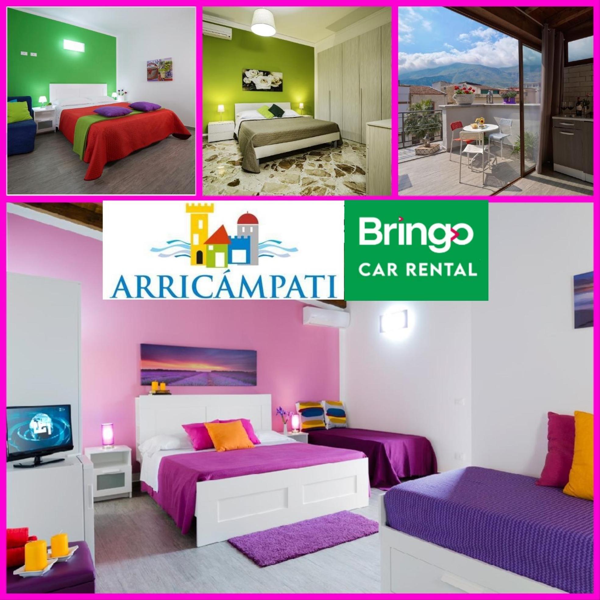 Arricampati Airport Rooms & Bringo Car Rental Carini Zewnętrze zdjęcie